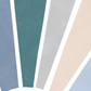Pip+Phee Sunny Days Sunburst Art Print - Dusty Blue