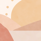 Pip+Phee Sunny Days Mountain Art Print - Sand