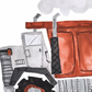 Pip+Phee Rust Construction Truck Art Print - Landscape