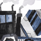 Pip+Phee Blue Construction Truck Art Print - Landscape