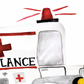 Pip+Phee Ambulance Art Print - Landscape