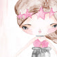 Pip+Phee Mermaid Art Print - Different Hair colours