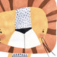 Pip+Phee Safari Four Jungle Lion Art Print