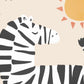 Pip+Phee Jungle Club Zebra Art Print