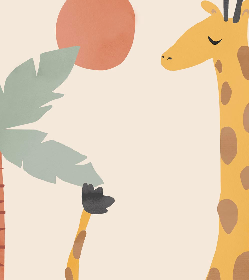 Pip+Phee Jungle Club Giraffe Art Print