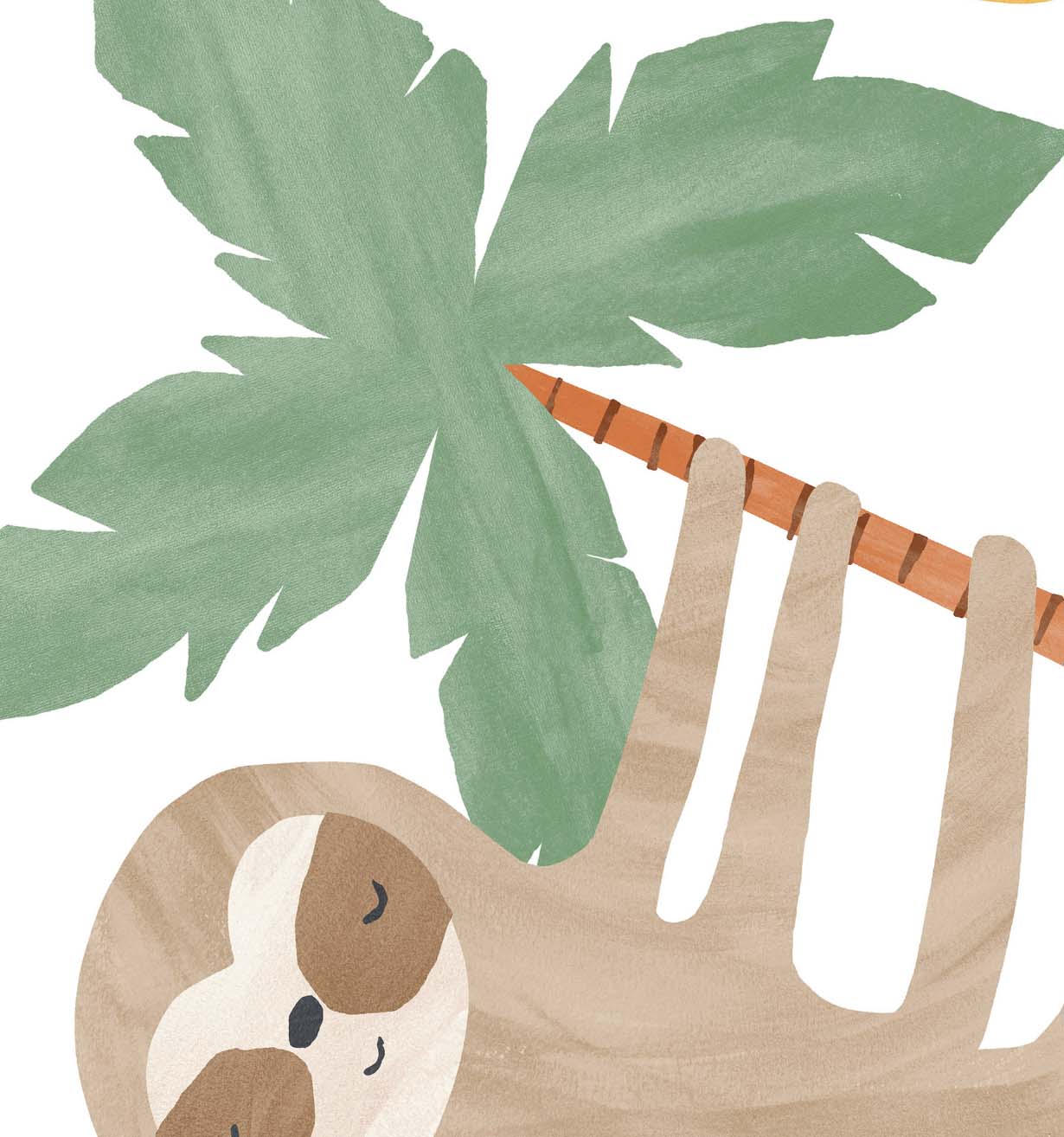 Pip+Phee Jungle Club Sloth Art Print