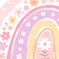 Pip+Phee Daisy Rainbow Art Print - Pastel