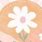 Pip+Phee Daisy Fields Art Print - Dusty Peach