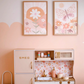 Pip+Phee Daisy Butterfly Art Print - Dusty Peach