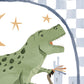 Pip+Phee Dino Riders Trex Arch Art Print