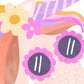 Pip+Phee Daisy Magic Unicorn Art Print