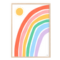 Pip+Phee Sunny Days Rainbow Art Print - Brights