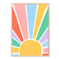 Pip+Phee Sunny Days Sunburst Art Print - Bright