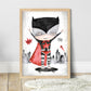 Pip+Phee Superdude Skater Art Print