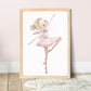 Pip+Phee Ballerina Trio Art Print