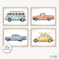 Pip+Phee Kombi Van Art Print - more colours available