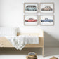 Pip+Phee Kombi Van Art Print - more colours available
