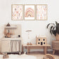 Pip+Phee Watercolour Block Alphabet Art Print - Neutral Sand