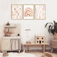 Pip+Phee Watercolour Rainbow Art Print - Rusty Sand