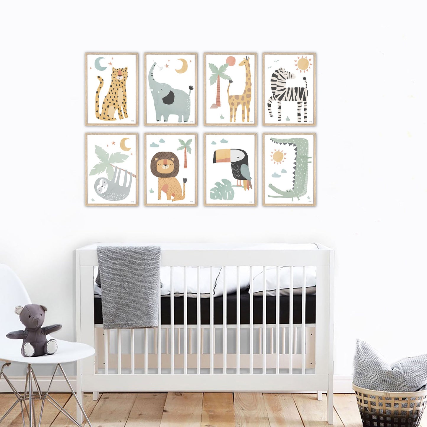 Pip+Phee Jungle Club Toucan Art Print