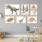 Pip+Phee Jurassic Triceratops Art Print