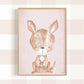 Pip+Phee Australian Animals Kangaroo Art Print