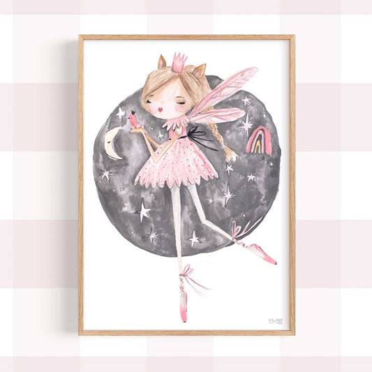 Pip+Phee Luna Pixie Art Print