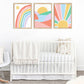 Pip+Phee Sunny Days Mountain Art Print - Bright