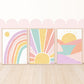 Pip+Phee Sunny Days Sunburst Art Print - Pastels