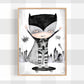 Pip+Phee Superdude Skater Art Print