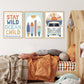 Pip+Phee Sunset Kombi Van Art Print
