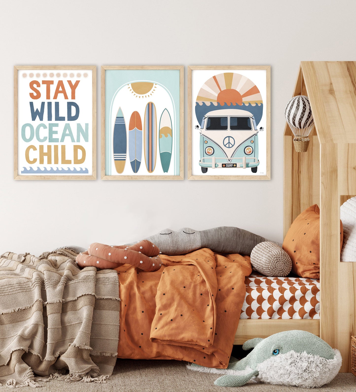 Pip+Phee Surfboard Arch Art Print