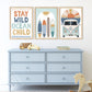 Pip+Phee Sunset Kombi Van Art Print