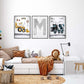 Pip+Phee Personalised Spot Name Art Print - Different colours to choose from